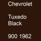 Preview: Chevrolet, Tuxedo Black, 900 1962.